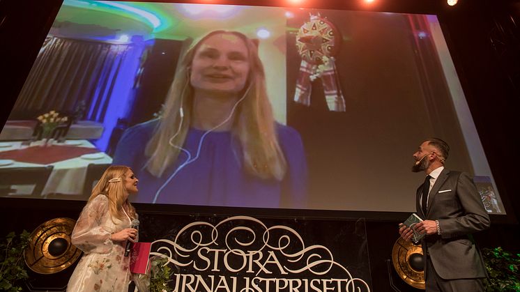 Vinnare i kategorin Årets Förnyare: Malin Mendel