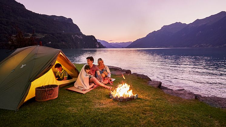 Camping Aregg - Familiencamping am Brienzersee in der Region Bern – Berner Oberland