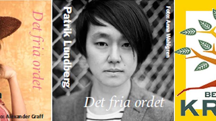 Kulturlunch för det fria ordet – Patrik Lundberg, Sara Paborn och Wiktor Ericsson till Berättarkraft 