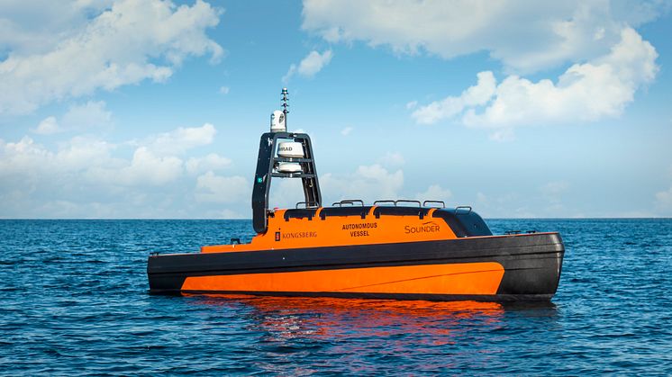 Kongsberg Maritime is to deliver two Sounder USVs and two AUVs for the Institute of Marine Research