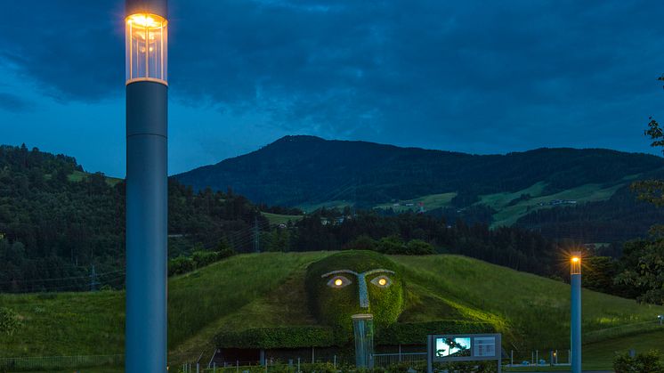 Hess City Element Swarovski Kristallwelten, Österrike