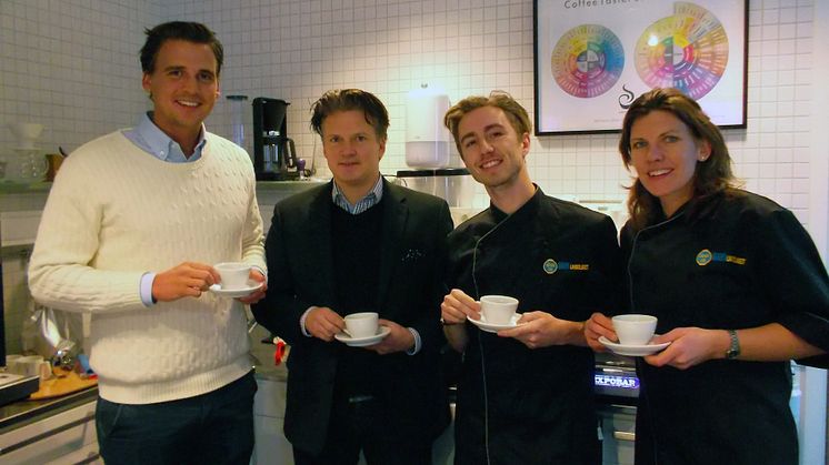 Rasta makes a coffee venture with the Swedish National Barista Team