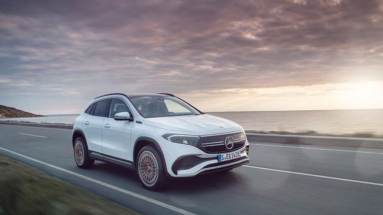 Elektrisk atlet i kompakt format: Mercedes-Benz viser EQA