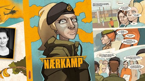 Romanen "Fittekvote" er blitt tegneserien "Nærkamp". Velkommen til lansering!