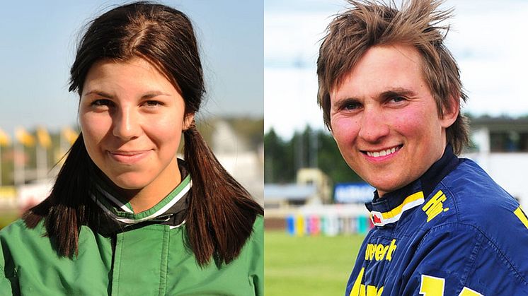 Sandra Eriksson och Marcus Melander årets Stig H-stipendiater