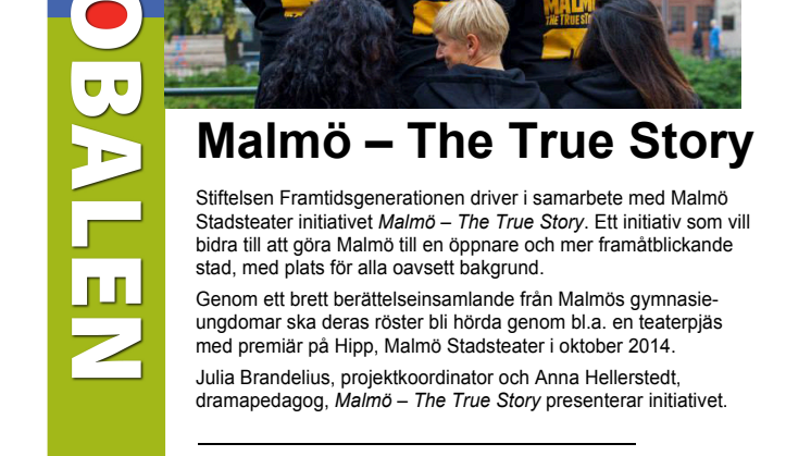 Malmö – The True Story