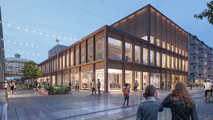 Nu påbörjas utvecklingen av Spiralen Köpcentrum