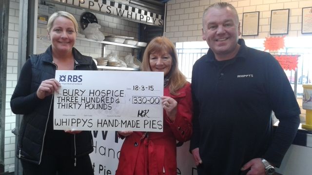 Hospice says ‘aye’ to a Whippy's pie!