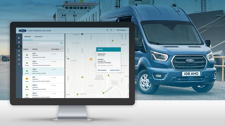 Ford kündigt auf der IAA für Nutzfahrzeuge in Hannover die Einführung von zwei neuen Konnektivitäts-Angeboten ab 2019 in Europa an