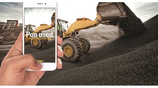 Pon Equipment lanserar App för begagnat
