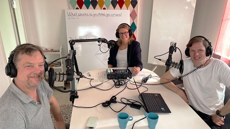 Poddinspelning om projektet Flow.JPG