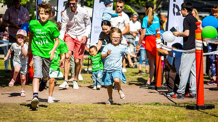 I år får stadens förskolor chansen att ordna sitt eget Minivarvet på hemmaplan.