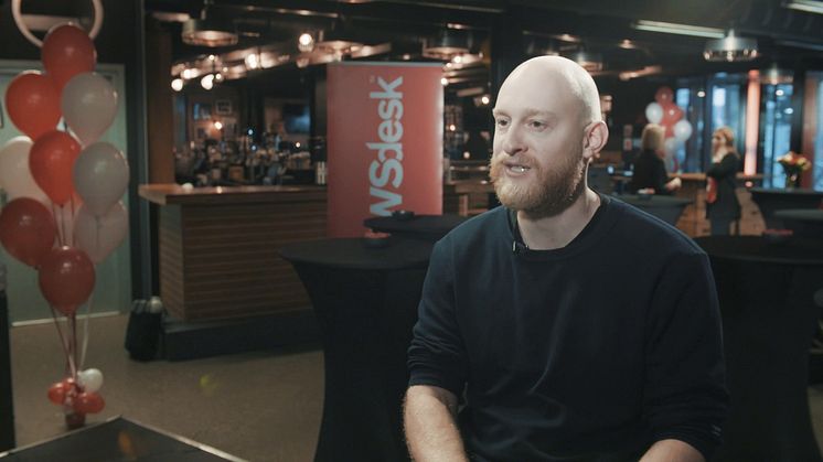 Max Berg på Mynewsday 2016