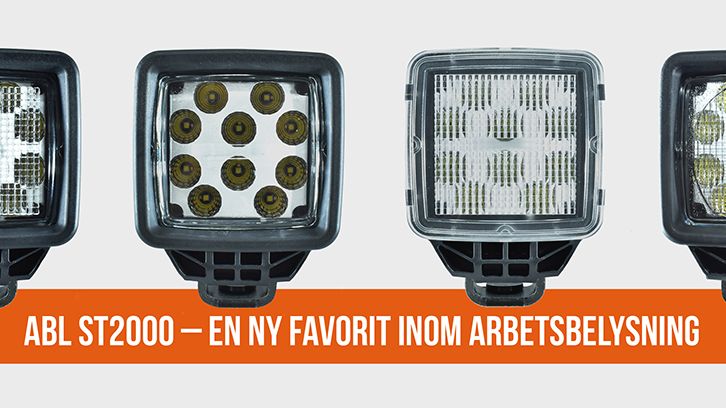 En ny favorit inom arbetsbelysning – ABL ST2000