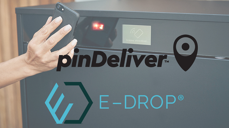 pinDeliver och E-drop startar unikt samarbete inom obevakade hemleveranser 