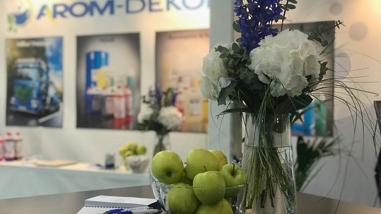 Arom-dekor kemis första mässan i Finland är igång!