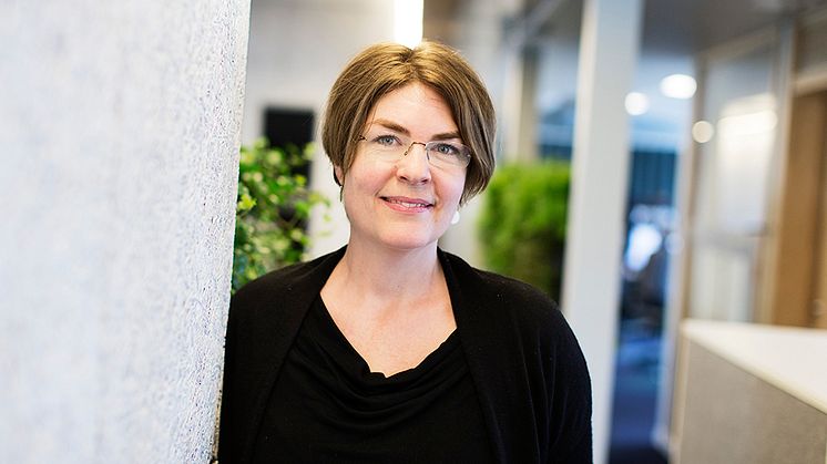 Carina Loh Lindholm på IVL, koordinator för CCBuild. Foto: IVL Svenska Miljöinstitutet