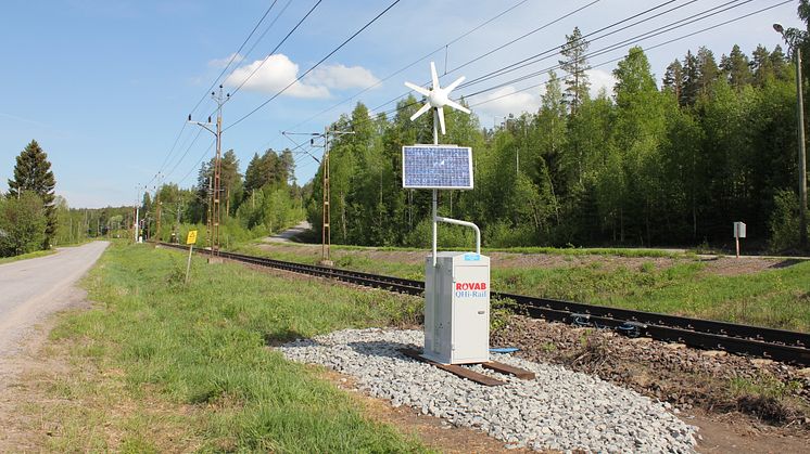 Tågtrafik med smörja i spåren
