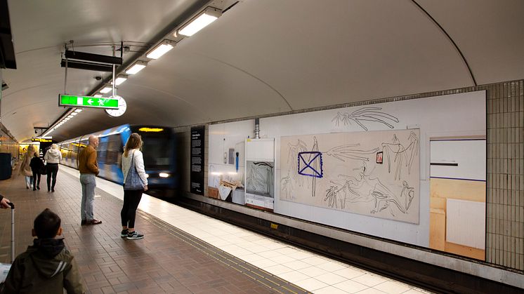 Konstväxlingar Zinkensdamm: konstnär Fatima Moallim