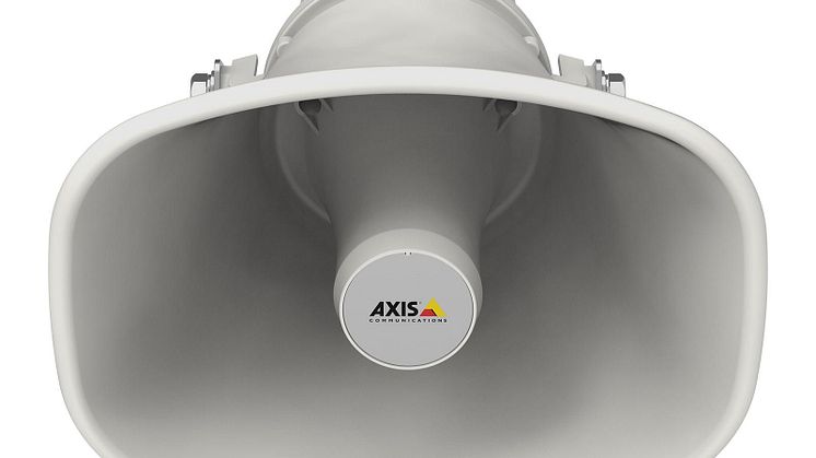 Axis horn speaker