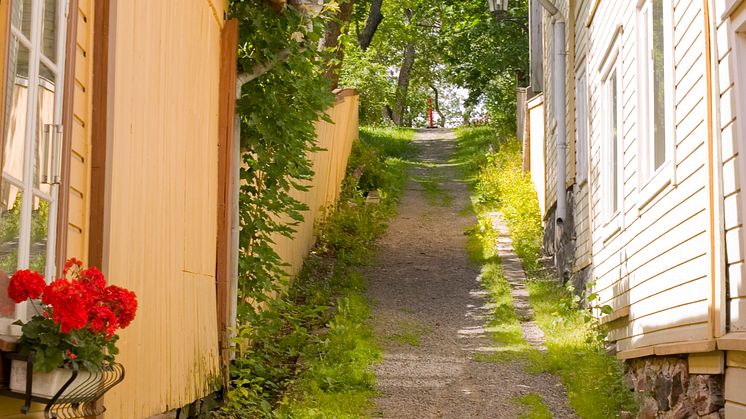 Grönska i Nådendal