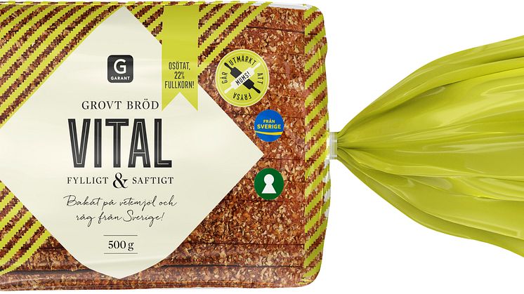 Garant Grovt bröd Vital 500g