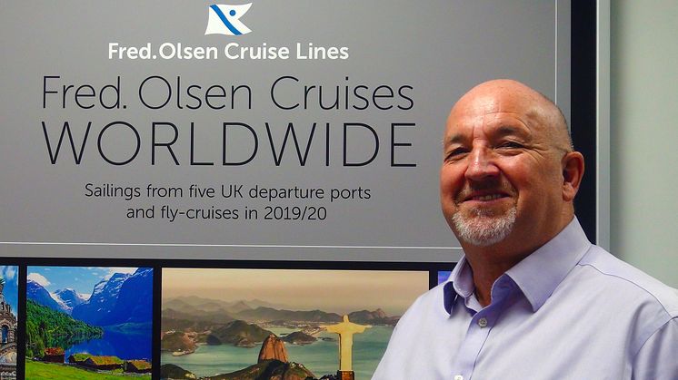 Fred. Olsen Cruise Lines to bid farewell to Mike Evans after an impressive 27 years!