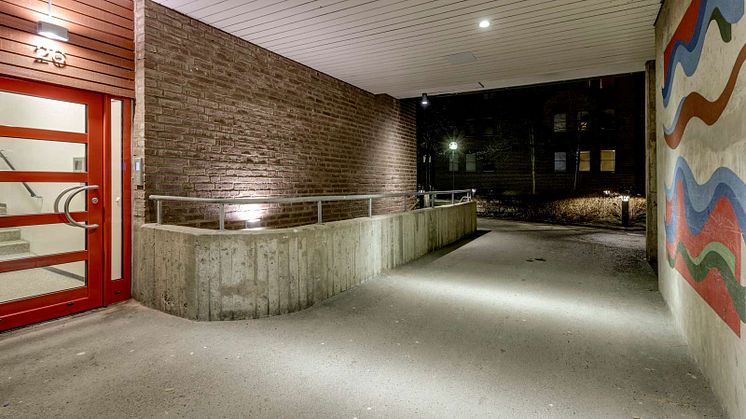 Trygghetscertifierad belysning på Högaborg