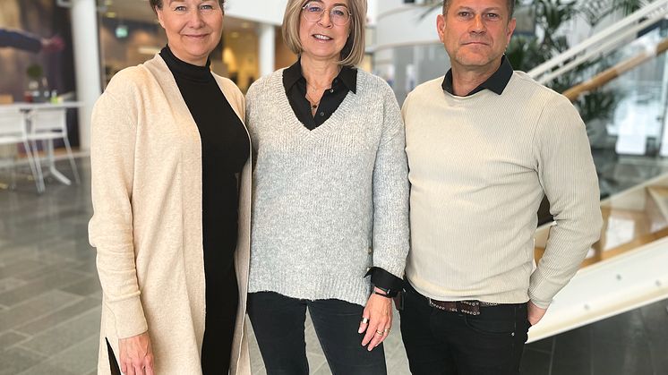 Mia Wahlstein, LiseLotte J Bate och Niclas Lövfelt. Foto_Maria Edlund