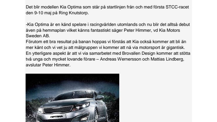 Kia Optima i STCC