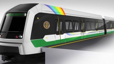 Completata la costruzione del primo treno della nuova metropolitana di Honolulu