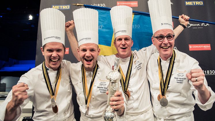 Vinnarbild silver till Sverige
