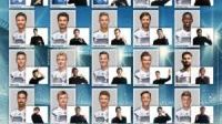 Fussball- Spieler-Plakat 2018 