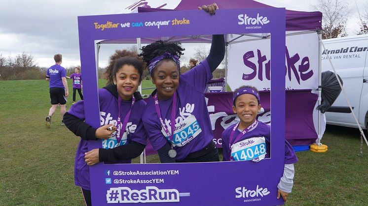 ​Nottingham runners race to fundraising success for the Stroke Association