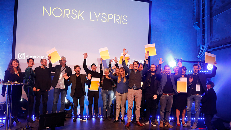 Hele 44 søknader kjemper om å vinne Norsk Lyspris 2019