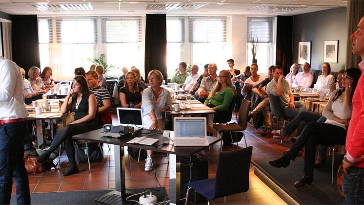 Mynewsdesk på lunch hos Informatörsnätverket i Värmland