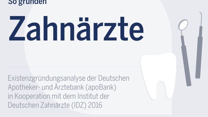 Existenzgründung Zahnärzte 2016: Investitionen steigen weiter
