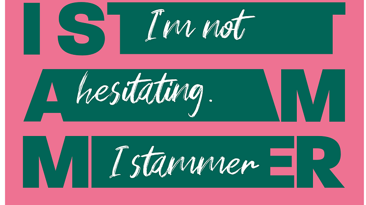 Example of the British Stammering Association's Stamma campaign