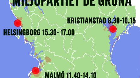 Pressinbjudan till klimatvandring med Miljöpartiet de gröna i Skåne och Markku Rummukainen