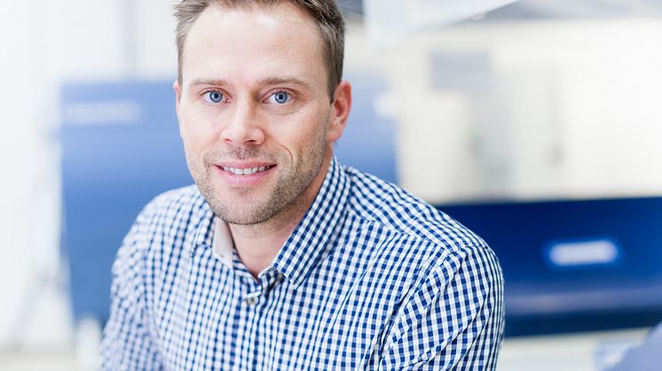 Joakim Ekström arbetar som teknisk rådgivare på Proton Technology i småländska Bankeryd.