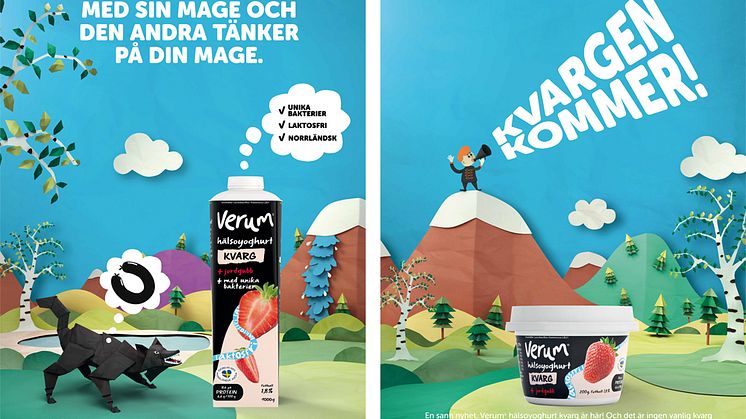 ​Den goda yoghurtkvargen kommer med Verum och ”Vargen”
