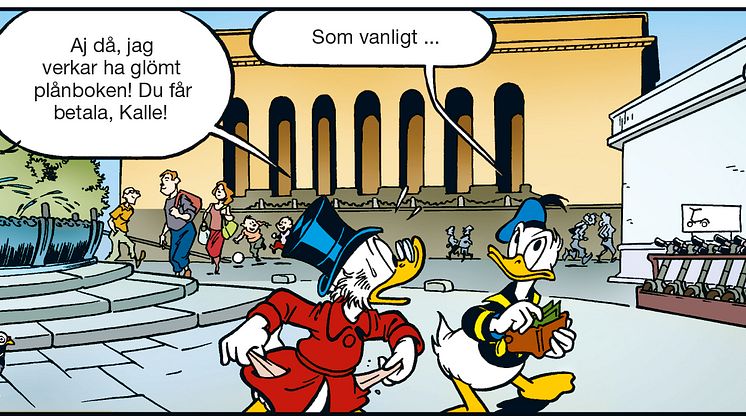 Kalle Anka i Göteborg – serieruta2