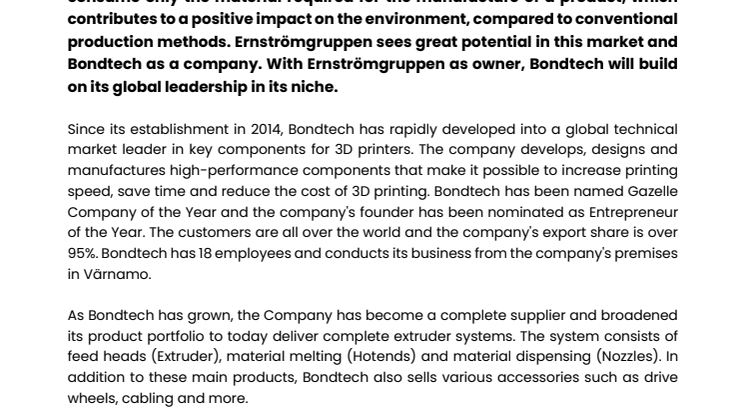 PR Ernströmgruppen - Bondtech .pdf