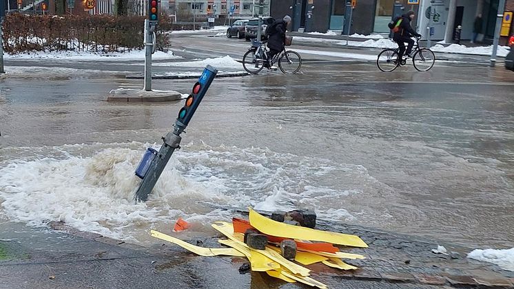 Vattenläcka