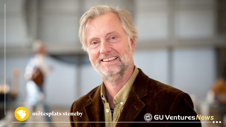 På Bilden: Anders Lindgren, verksamhetsledare för Mötesplats Steneby. ﻿Bild från Boverkets presservice