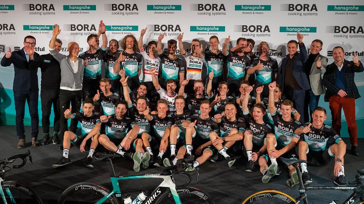 BORA-hansgrohe cykelholdet klar til den nye 2020 sæson