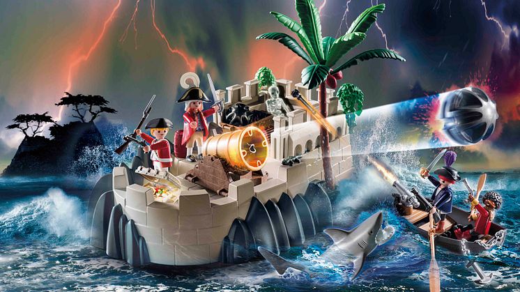 Rotrockbastion (70413) von PLAYMOBIL