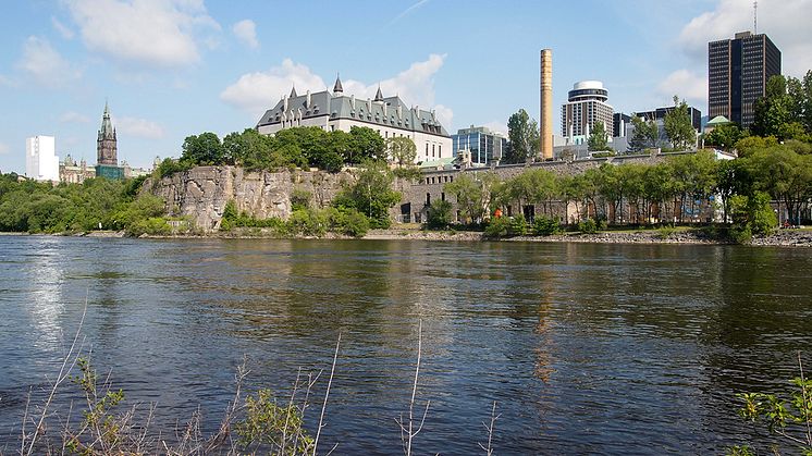 Ottawa Cliff CHCP (Combined Heat and Cooling Plant) before renovation and modernization.