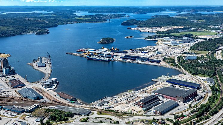 The port of Uddevalla