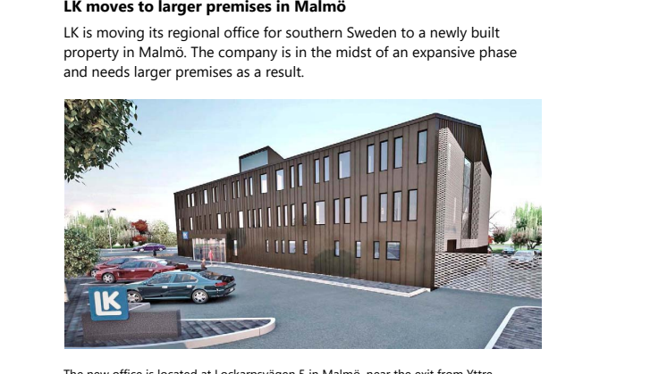 LK moves to larger premises in Malmö